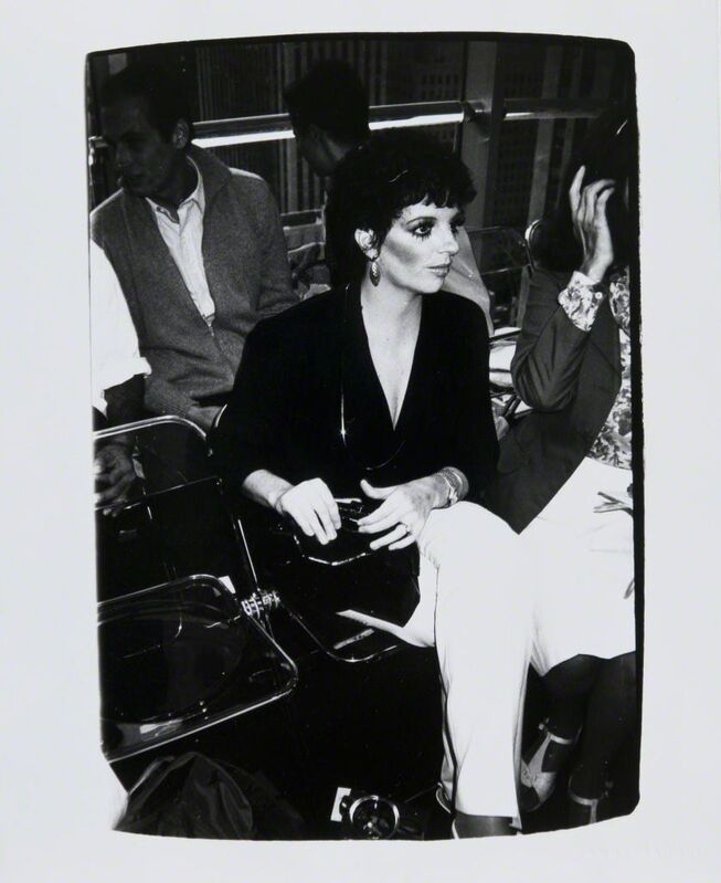 Andy Warhol, ‘Andy Warhol, Photograph of Liza Minnelli, 1982’, 1982, Photography, Silver Gelatin Print, Hedges Projects