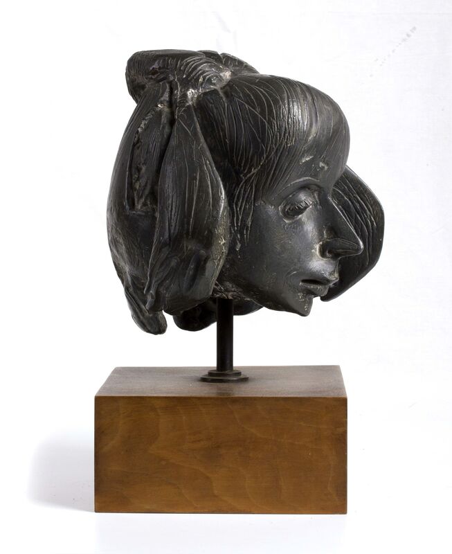 Floriano Bodini, ‘Head of a young girl’, Sculpture, Bronze sculpture, Bertolami Fine Arts
