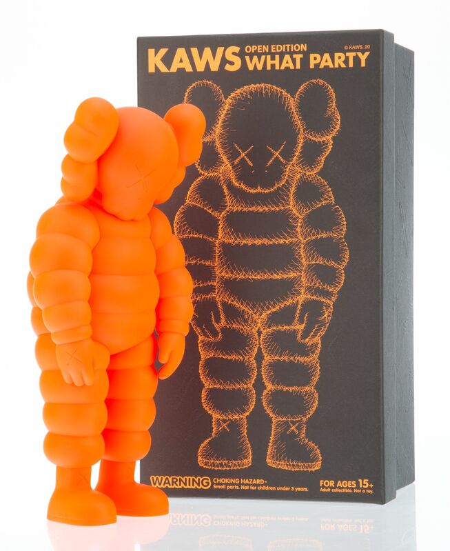 KAWS, ‘What Party (Orange)’, 2020, Ephemera or Merchandise, Painted cast vinyl, Heritage Auctions