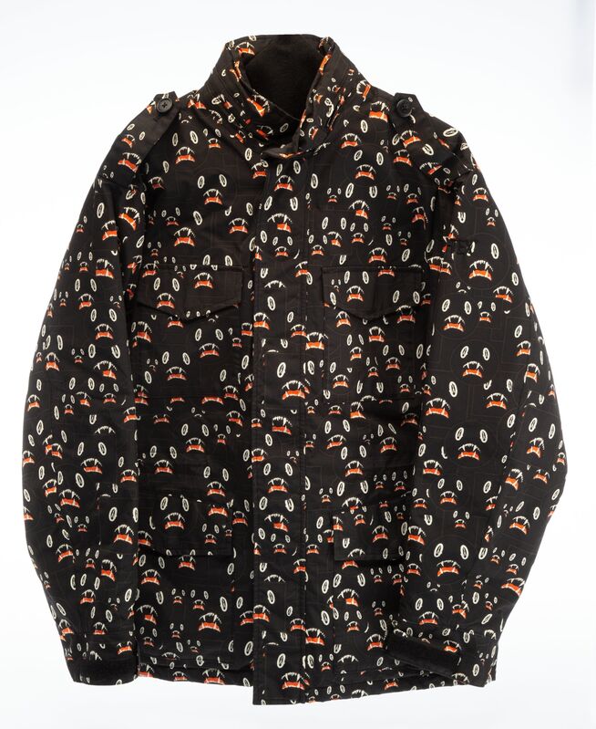 KAWS, ‘Cat Teeth Jacket-Black’, 2006, Fashion Design and Wearable Art, Polyester jacket, Heritage Auctions