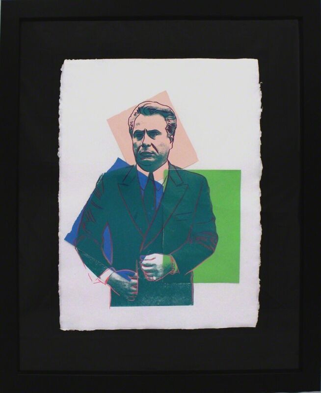 Andy Warhol, ‘John Gotti’, 1986, Print, Screenprint with Colored Paper Collage., Revolver Gallery