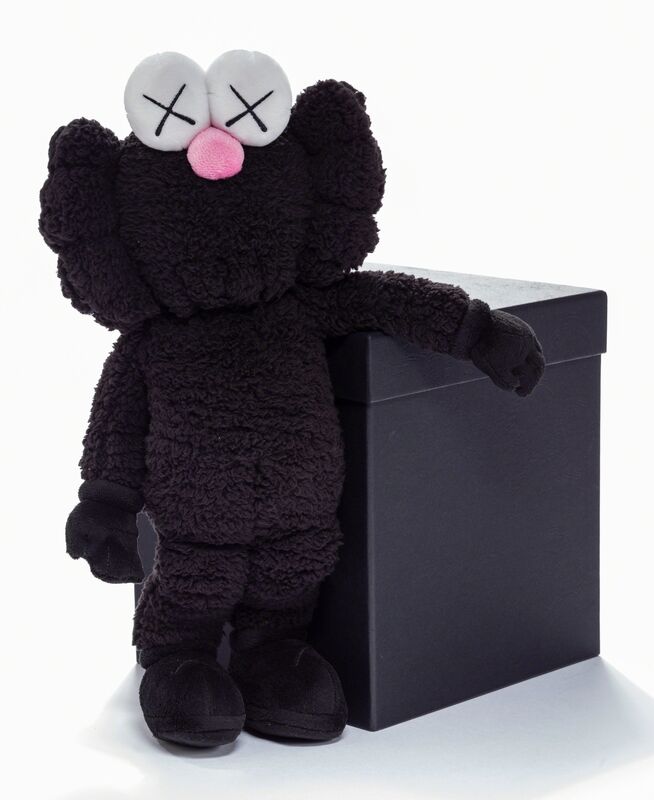 KAWS, ‘BFF Companion (Black)’, 2016, Other, Polyester plush toy, Heritage Auctions
