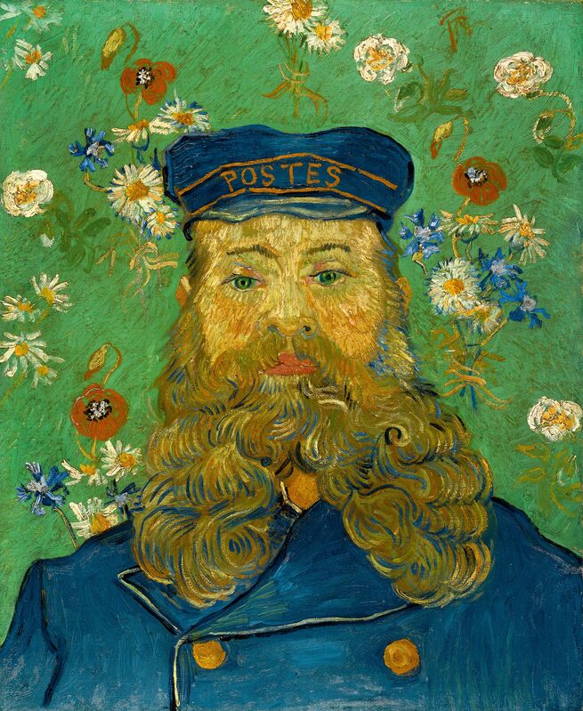 Vincent van Gogh, ‘Portrait of Joseph Roulin’, 1889, Painting, Oil on canvas, Kröller-Müller Museum
