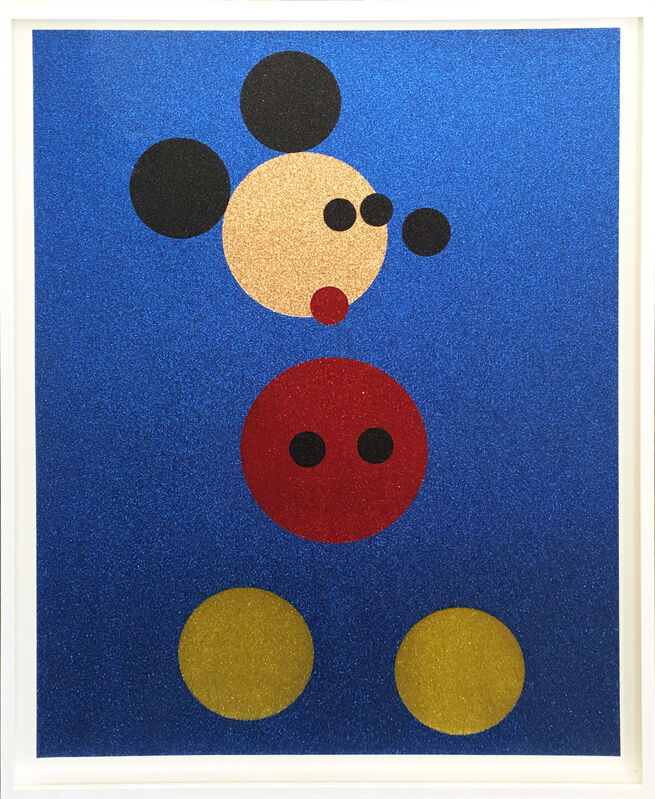 Damien Hirst, ‘Mickey’, 2016, Print, Silkscreen print plus glitter, Hamilton-Selway Fine Art Gallery Auction