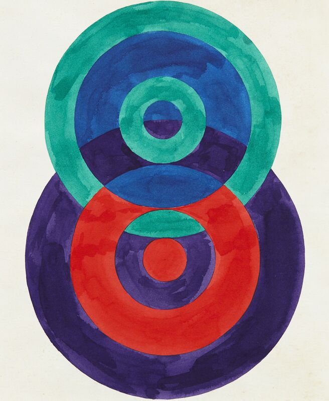Carl Sydow, ‘untitled’, ca. 1969, Drawing, Collage or other Work on Paper, Watercolour and ink on paper, Visions