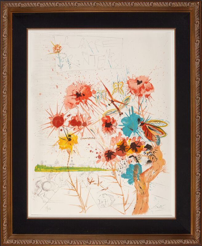 Salvador Dalí, ‘Le sacre du printemps’, 1966, Print, Lithograph in colors on paper, Heritage Auctions