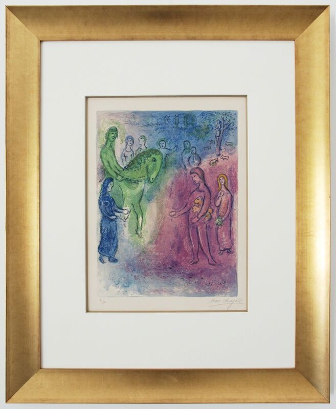 Marc Chagall, ‘Arrivée de Dionysophane’, 1961, Print, Lithographie originale signée et numérotée, Bogena Galerie