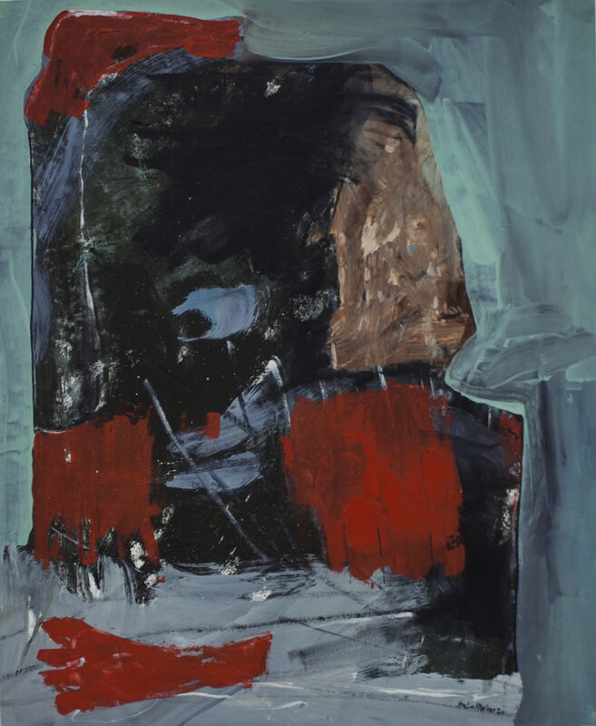 Shabu Mwangi, ‘Red Gloves’, 2020, Painting, Oil on Cavas, Circle Art Gallery