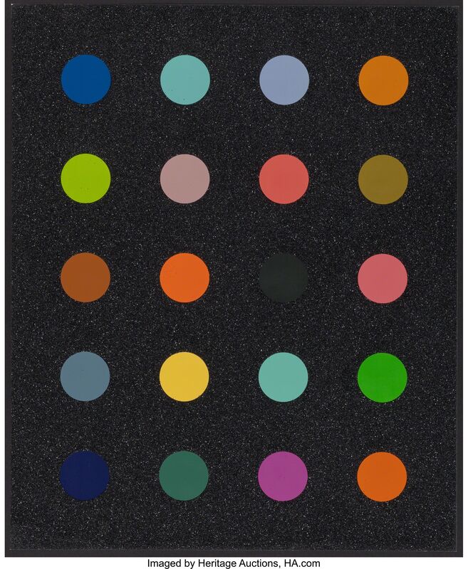 Damien Hirst, ‘Methylamine-13C (Black)’, 2014, Print, Screenprint in colors with diamond dust, Heritage Auctions