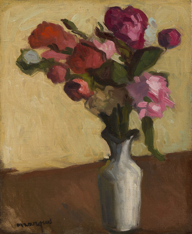 Albert Marquet, ‘Fleurs dans un vase’, ca. 1898, Painting, Oil on canvas, BAILLY GALLERY