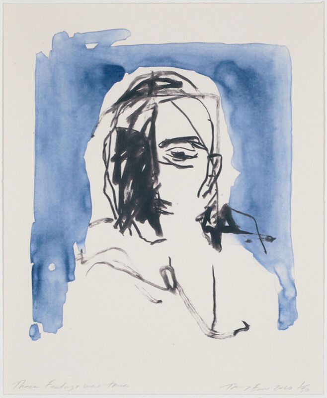 Tracey Emin, ‘These Feelings Were True’, 2020, Print, Lithograph on paper, Hang-Up Gallery