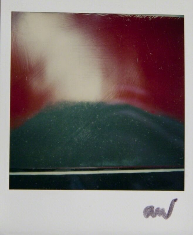 Andy Warhol, ‘Andy Warhol, Mount Vesuvius Painting, Polaroid Photograph, 1985’, ca. 1985, Photography, Polaroid, Hedges Projects