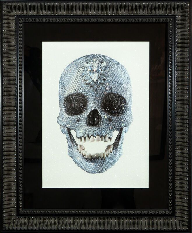 Damien Hirst, ‘For The Love Of God’, 2009, Print, Silkscreen with diamond dust, The Drang Gallery
