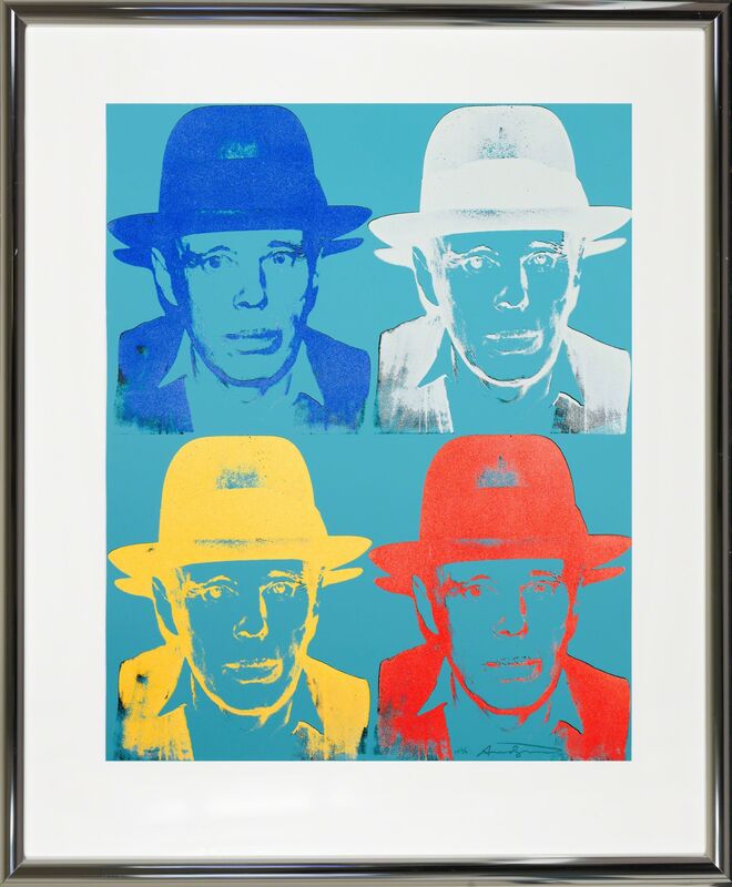Andy Warhol, ‘Joseph Beuys’, 1980-1983, Print, Screenprint with rayon flock on Lenox Museum Board - Signed and numbered PP 3/9 on front, We Art Partners