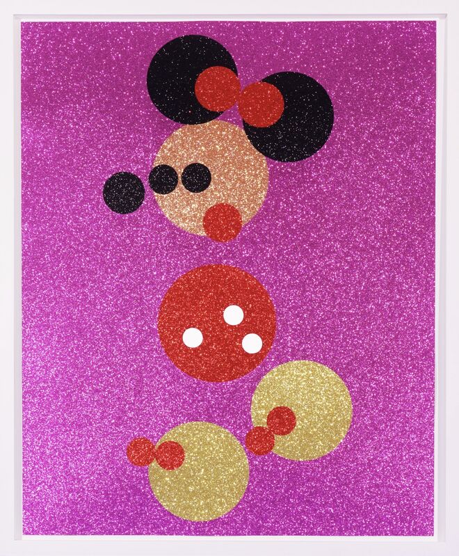 Damien Hirst, ‘Minnie (Large)’, 2016, Print, Silkscreen, Glitter, Arton Contemporary