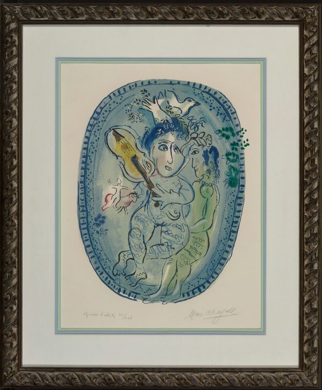 Marc Chagall, ‘Le jeu’, 1966, Print, Lithograph in colors on Arches paper, Heritage Auctions