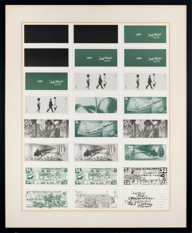 Andy Warhol, ‘ART CASH’, Print, Color offset lithograph, Doyle