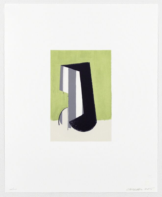 Suzanne Caporael, ‘Piet's door ’, 2015, Print, Four-color lithograph, Tamarind Institute