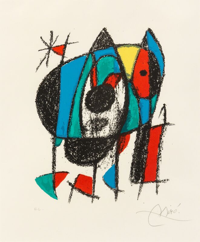 Joan Miró, ‘Untitled (from Miro Lithographe II)’, 1975, Print, Lithograph, Hindman