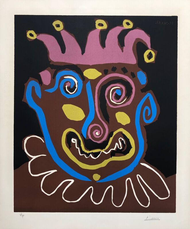 Pablo Picasso, ‘Le vieux roi’, 1963, Print, Linocut on paper, Galleri MDA