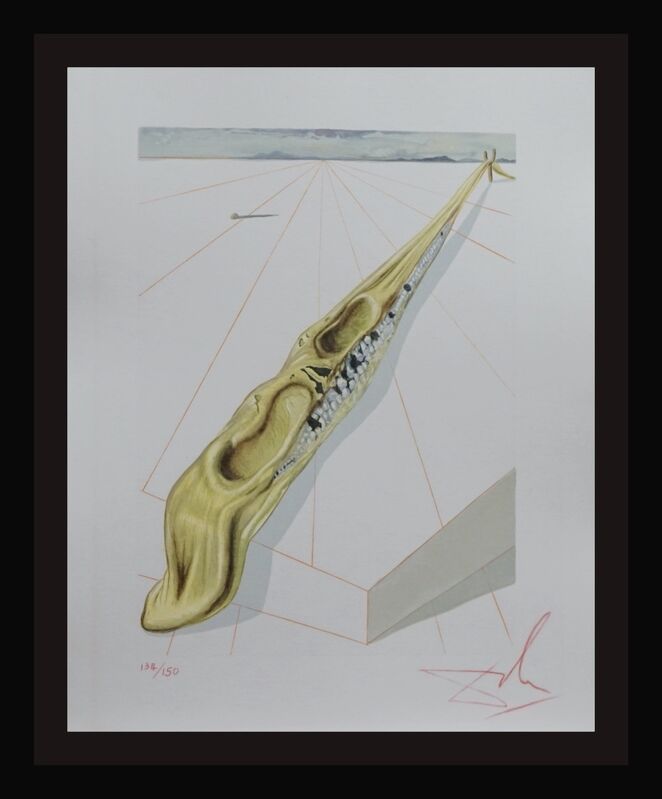 Salvador Dalí, ‘Divine Comedy Hell Canto 14’, ca. 1960, Print, Woodcut, Fine Art Acquisitions Dali 