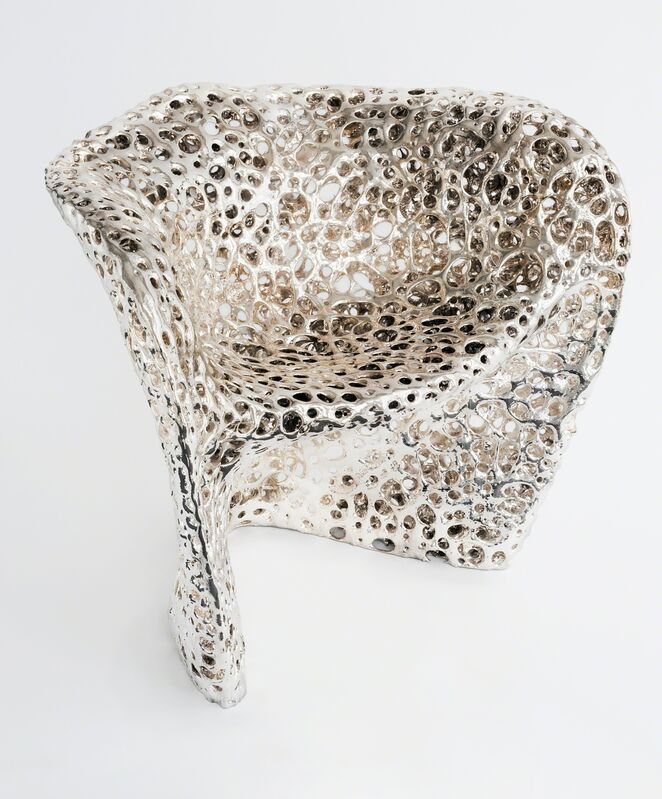 Mathias Bengtsson, ‘Cellular Chair’, 2011, Design/Decorative Art, Silver on resin, Galerie Maria Wettergren