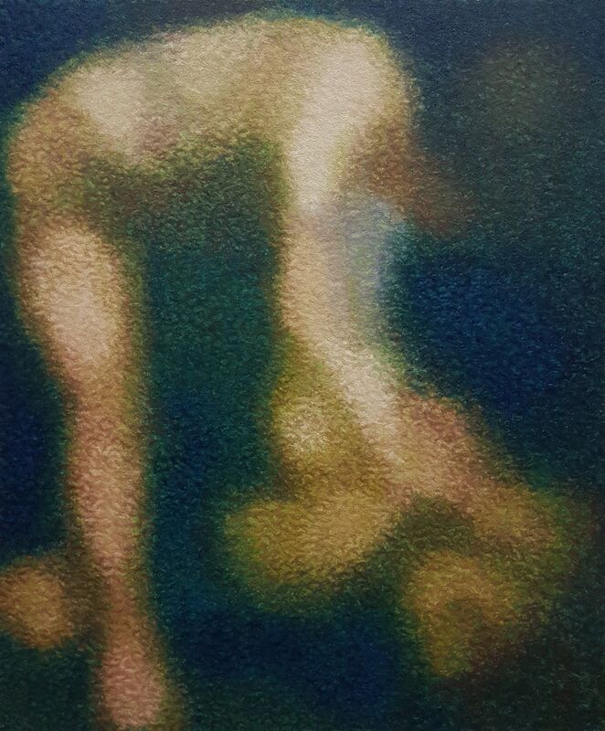 Roldan Manok C. Ventura, ‘Michaelangelo Moresi Da Carravagio (David and Goliath)’, 2019, Painting, Oil on canvas, Tang Contemporary Art