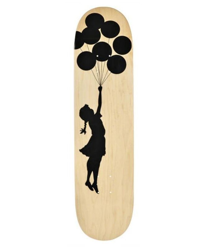 Banksy, ‘Balloon Girl skateboard deck’, 2017, Print, Screen print on wood, EHC Fine Art Gallery Auction