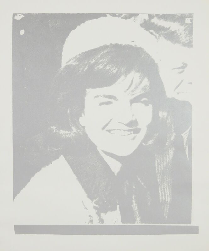 Andy Warhol, ‘Jacqueline Kennedy I (Jackie I), from 11 Pop Artists, Volume I’, 1966, Print, Screenprint in silver, on wove paper, with full margins, Phillips