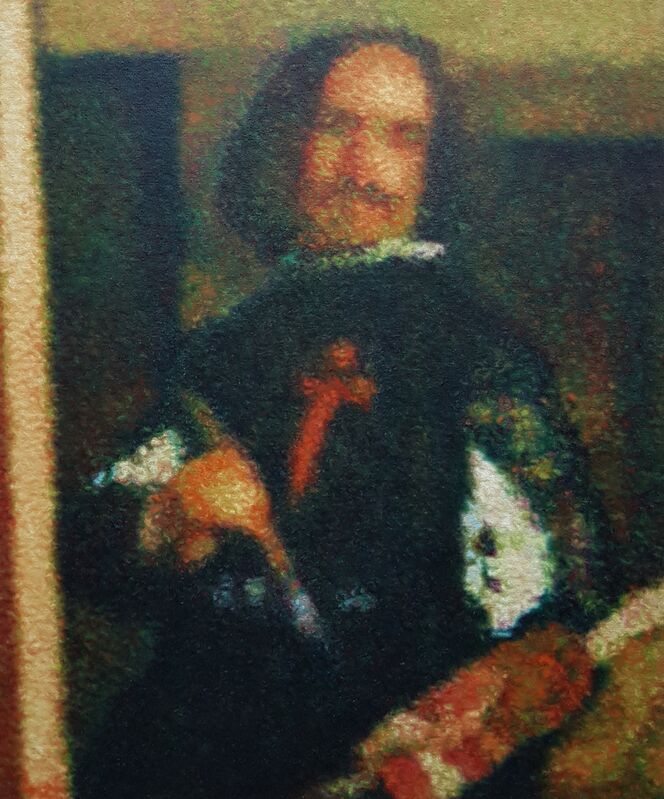 Roldan Manok C. Ventura, ‘After Diego Velazquez (Detail - Self portrait Lasmeninas)’, 2019, Painting, Oil on canvas, Tang Contemporary Art