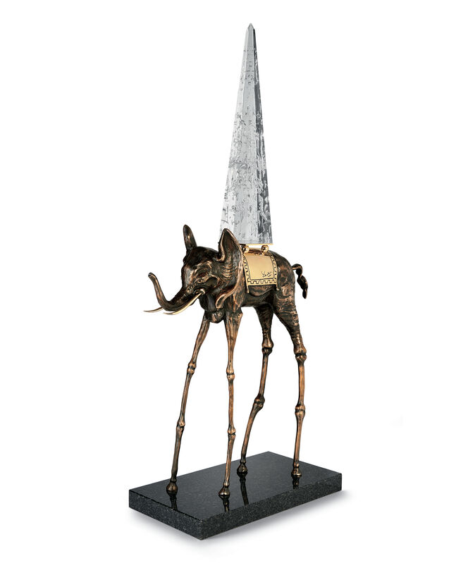 Salvador Dalí, ‘Space Elephant’, 1980, Sculpture, Bronze at lost-wax process (Brown Patina), Galerie AM PARK