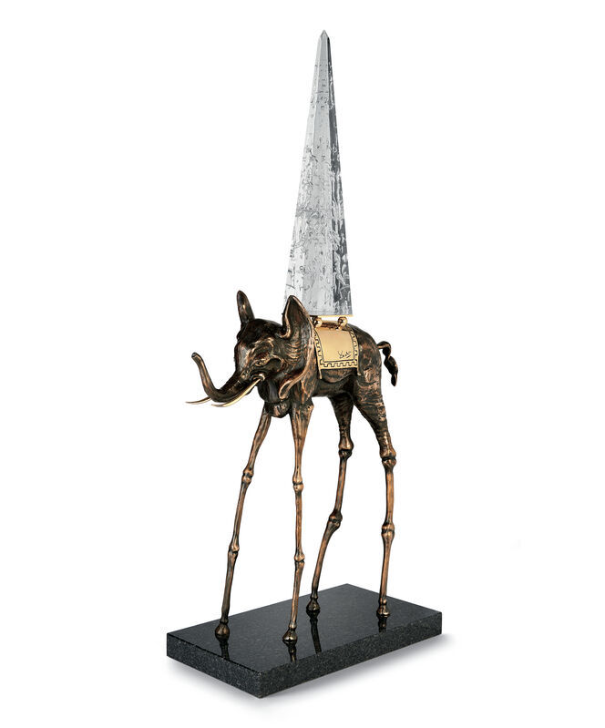Salvador Dalí, ‘Space Elephants’, 1984, Sculpture, Bronze, Lost Wax Process, Cha Cha Gallery
