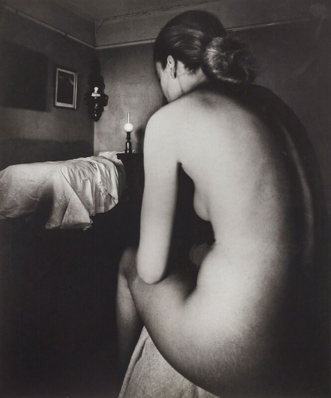 Bill Brandt, ‘Nude, Campden Hill, London’, 1949, Photography, Gelatin silver print, printed 1979-1980, mounted., Phillips