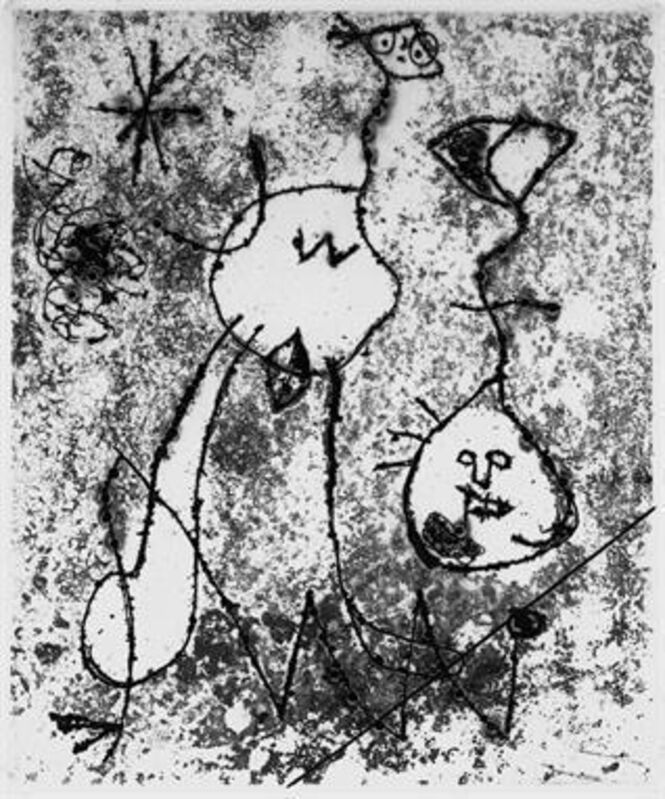 Joan Miró, ‘Série V’, 1952, Print, Etching, Sylvan Cole Gallery