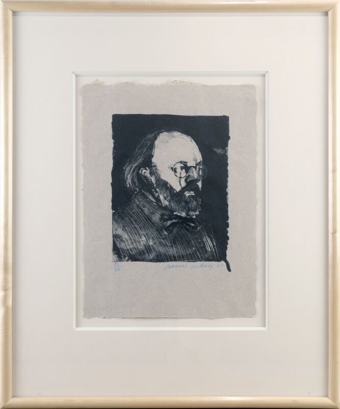David Hockney, ‘Henry '73 (framed)’, 1973, Print, Lithograph on Goodman buff handmade paper, Petersburg Press 