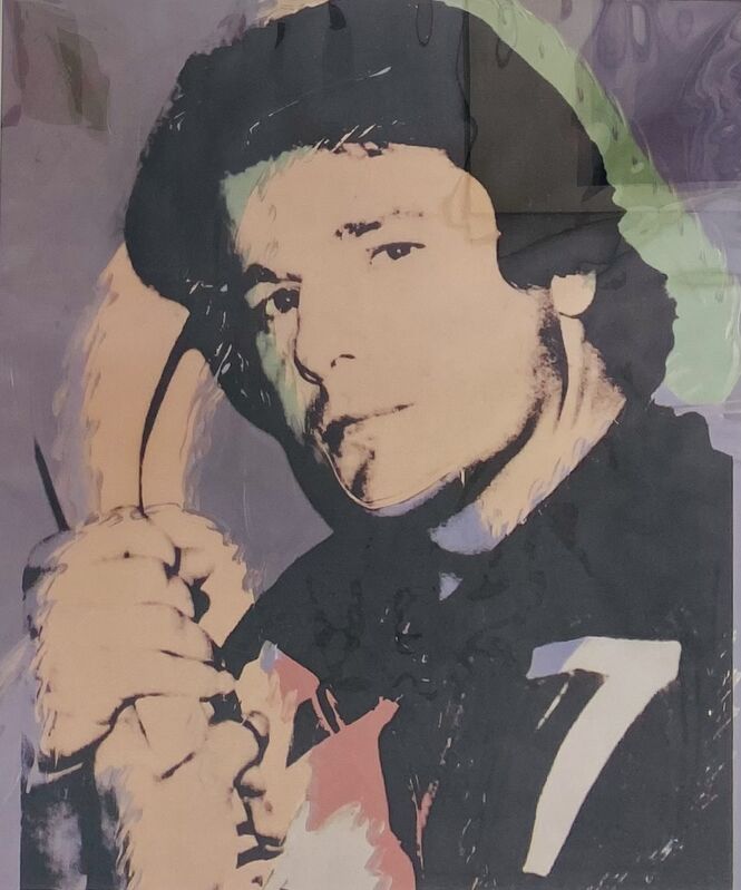 Andy Warhol, ‘Rod Gilbert’, Circa 1977, Painting, Acrylic on four sheets of photo transfer acetate, Artsy x Rago/Wright