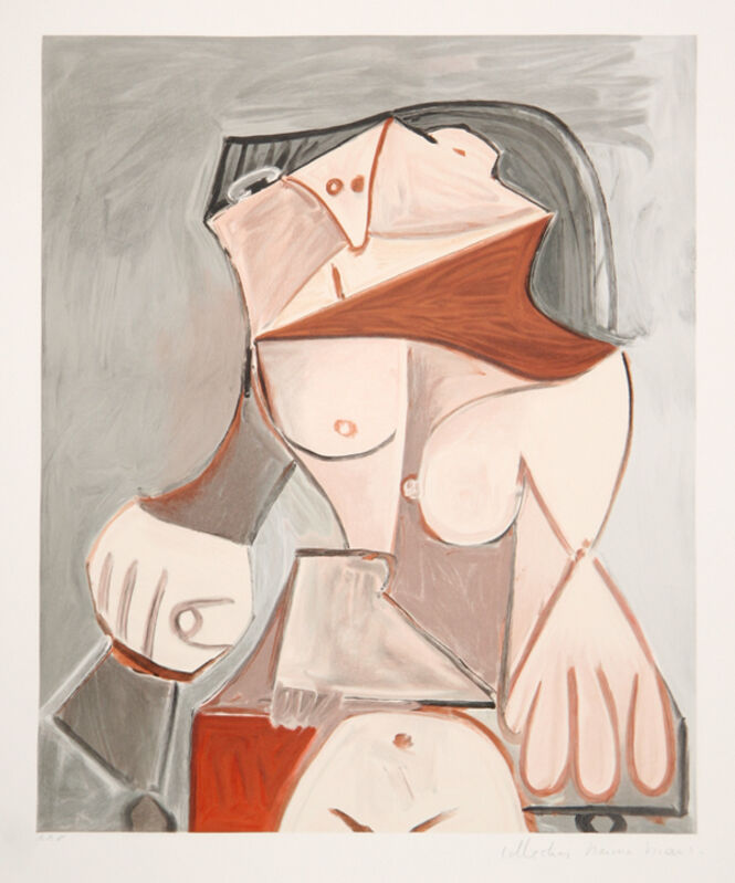 Pablo Picasso, ‘Femme Nue Assise, 1959’, 1979-1982, Print, Lithograph on Arches paper, RoGallery