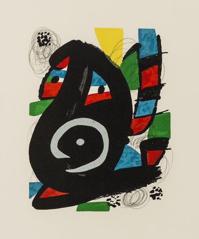 Joan Miró, ‘Untitled (from La Melodie Acide) (Cramer  248)’, 1980, Print, Lithograph printed in colours, Forum Auctions