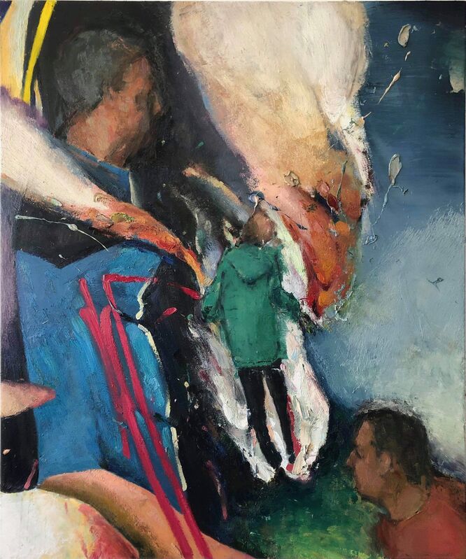 Andrius Zakarauskas, ‘Small is a bigger brushstroke’, 2019, Painting, Oil on canvas, The Rooster Gallery