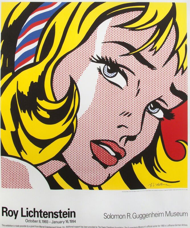 Roy Lichtenstein, ‘Solomon R. Guggenheim Poster’, 1994, Print, Offset lithograph on paper, Julien's Auctions