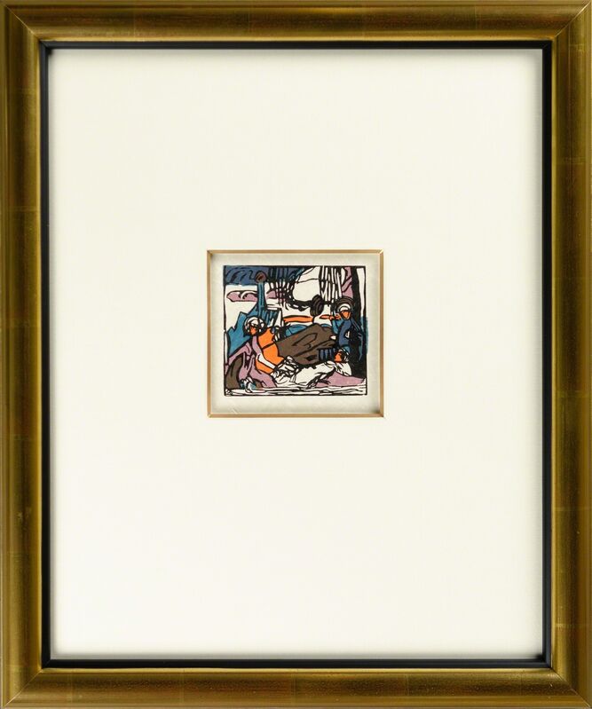 Wassily Kandinsky, ‘WEISSER KLANG’, 1911, Print, Original woodcut printed in colors on Japan paper, Christopher-Clark Fine Art