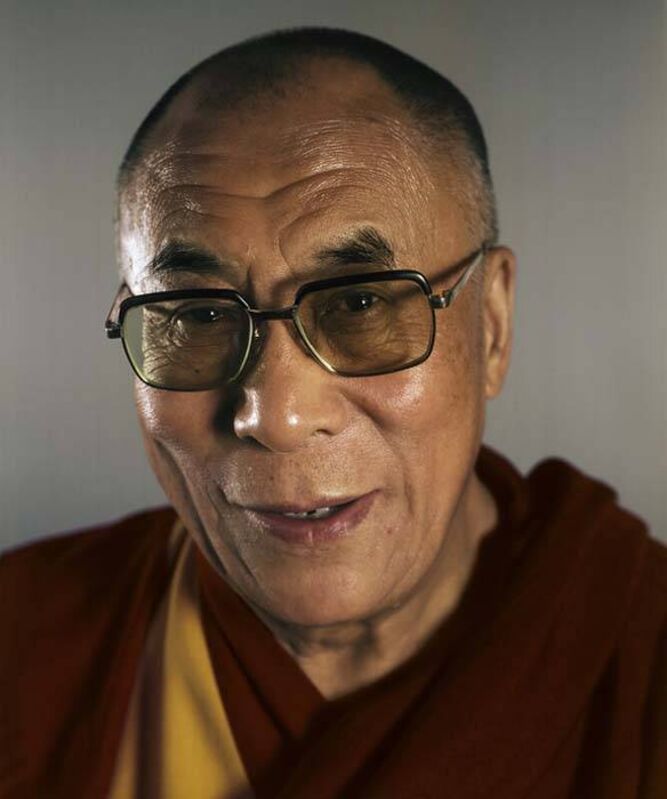 Chuck Close, ‘Dalai Lama’, 2005, Photography, Digital pigment print on Hahnemuhle Photo Rag paper, Kenneth A. Friedman & Co.