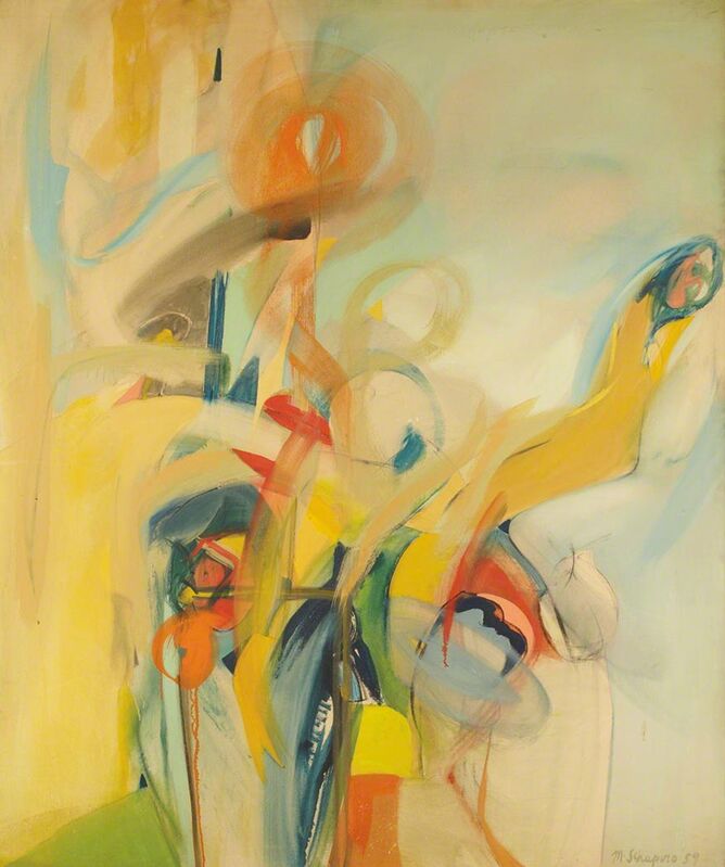 Miriam Schapiro, ‘Earth’, 1959, Painting, Oil on canvas, Nikola Rukaj Gallery