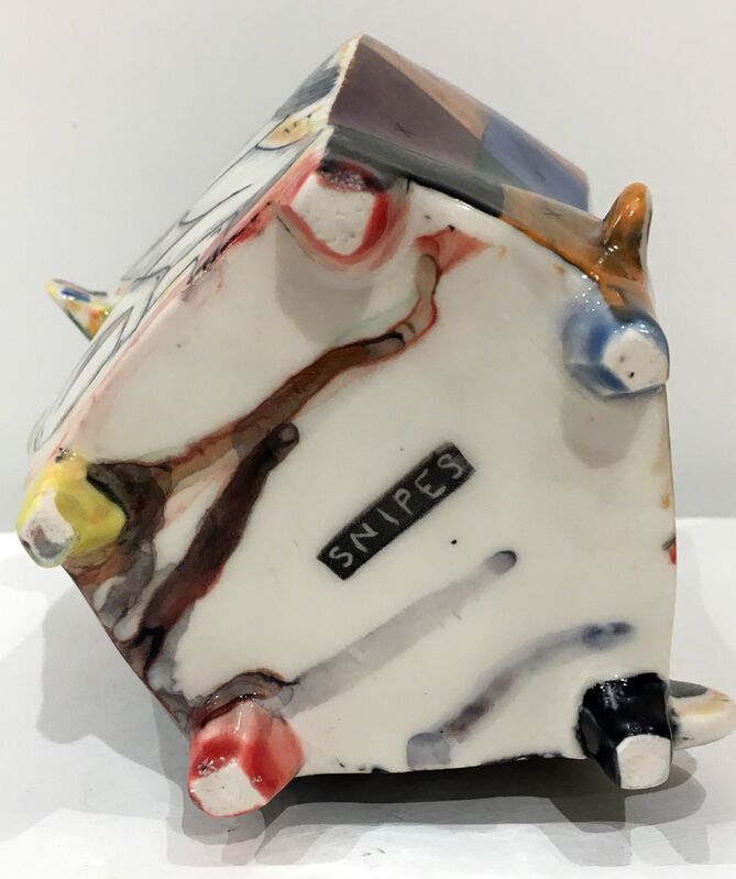 Kevin Snipes, ‘Suffer Head’, 2018, Sculpture, Porcelain, glaze, underglaze, oxide wash, Duane Reed Gallery