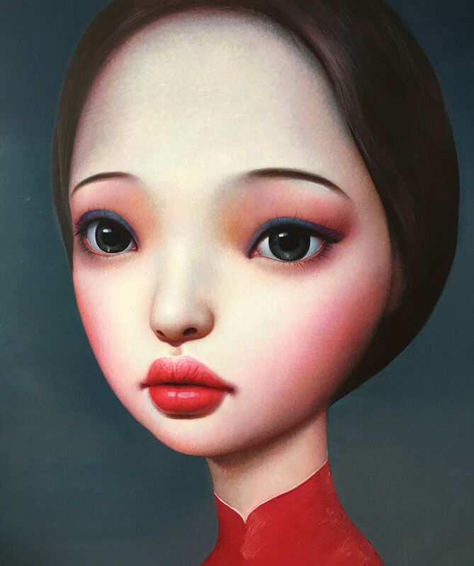 Zhang Xiangming, ‘Beijing Girl’, 2014, Painting, Oil On Canvas, Soemo Fine Arts