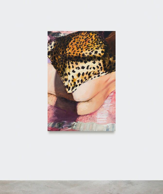 Sara-Vide Ericson, ‘Ass Pillow’, 2018, Painting, Oil on panel, V1 Gallery