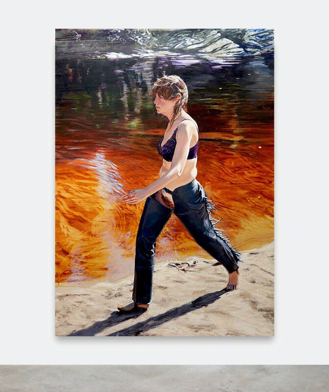 Sara-Vide Ericson, ‘The Wrestler’, 2018, Painting, Oil on canvas, V1 Gallery