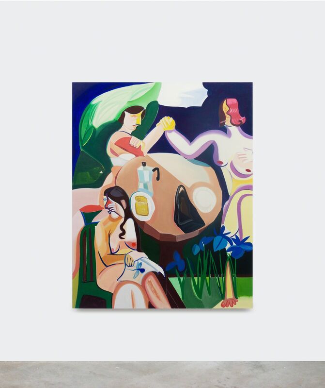 Danielle Orchard, ‘Spring Arm Wrestle II’, 2018, Painting, Oil on canvas, V1 Gallery