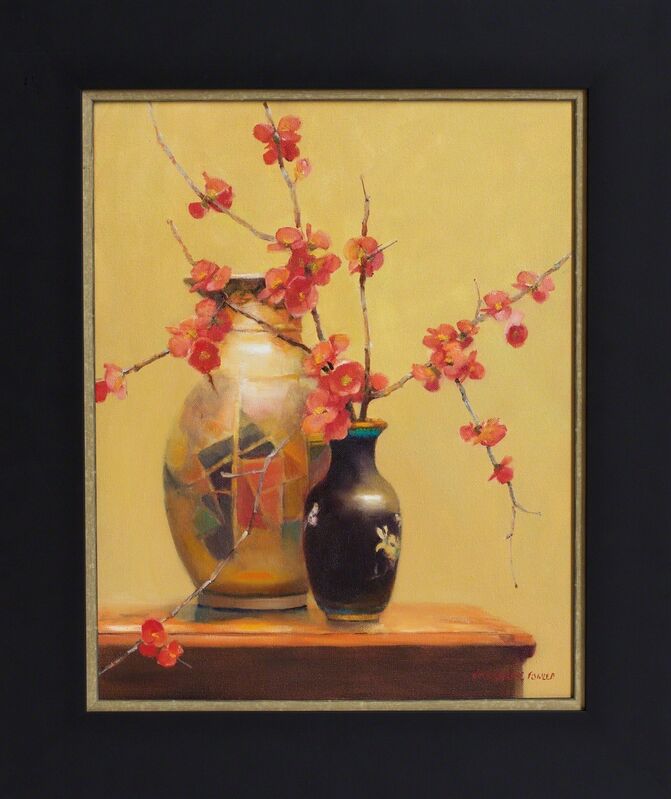 Jacqueline Fowler, ‘'Japonica' ’, 2014, Painting, Oil on Canvas, Wentworth Galleries