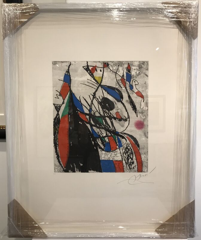 Joan Miró, ‘L'Oiseleur et sa Compagne’, 1981, Print, Etching and Aquatint, Denis Bloch Fine Art